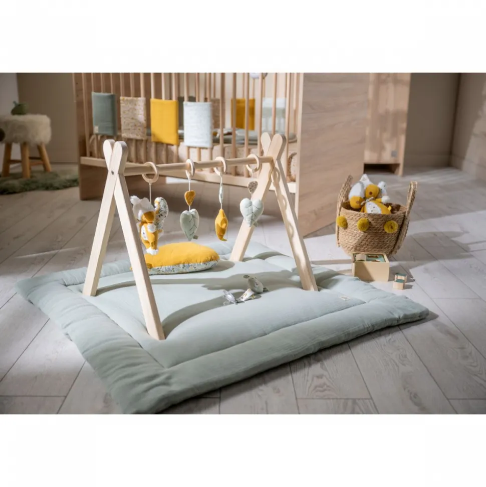 Tapis de parc uni sauge