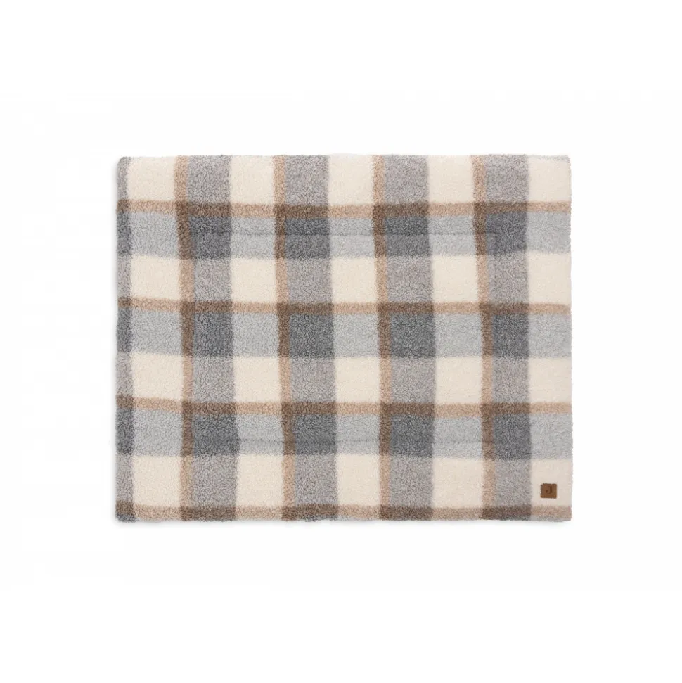 Tapis de parc 75x95 cm bouclette carreaux