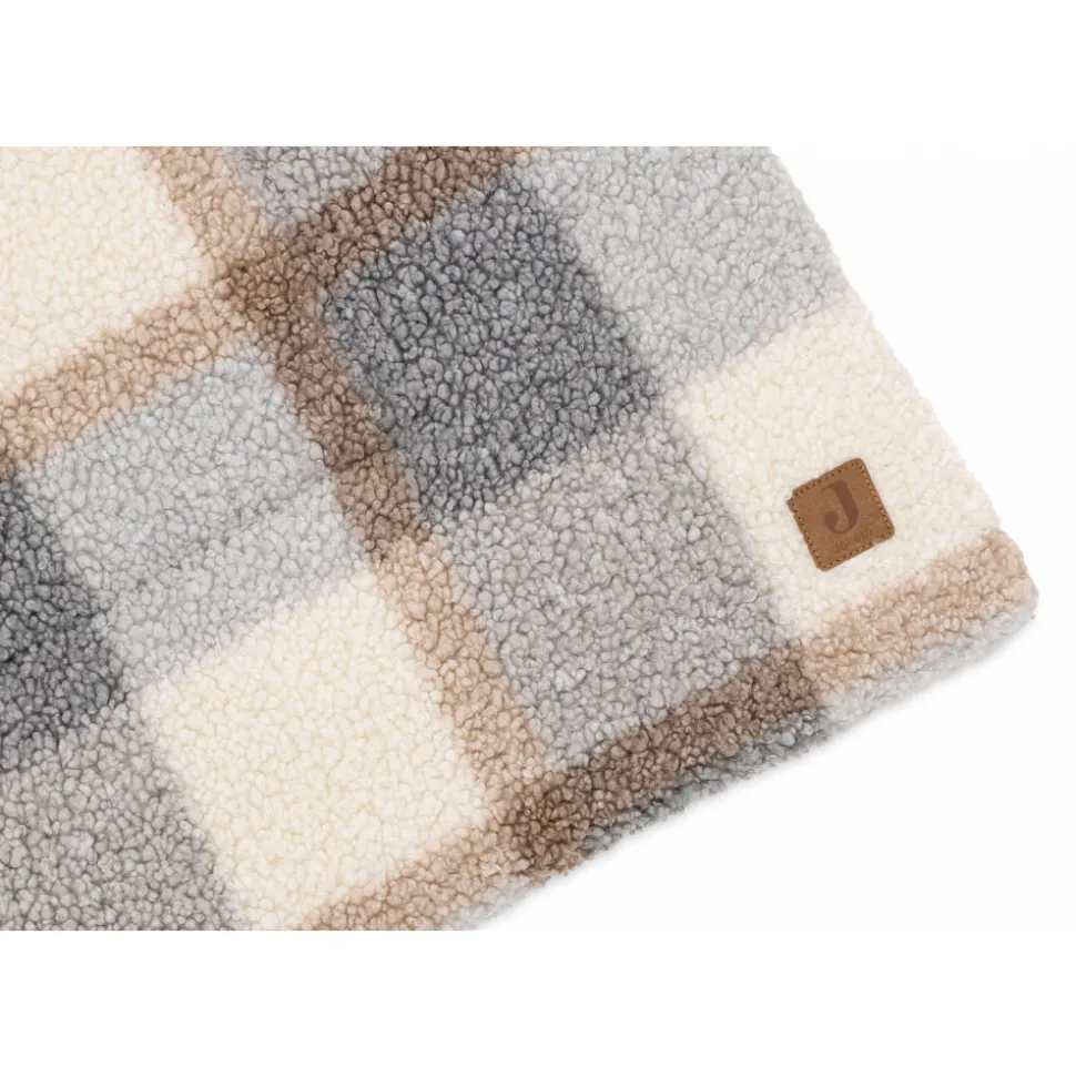 Tapis de parc 75x95 cm bouclette carreaux