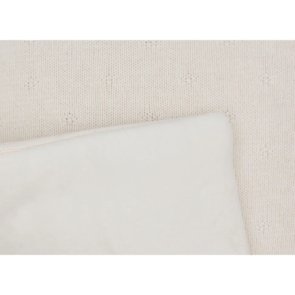 Tapis de parc 75x95 cm cosy knit ivoire