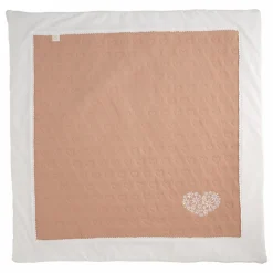 Tapis de parc 100x100cm petit coeur