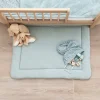 Tapis de parc 100x100 cm quilted jersey lunar