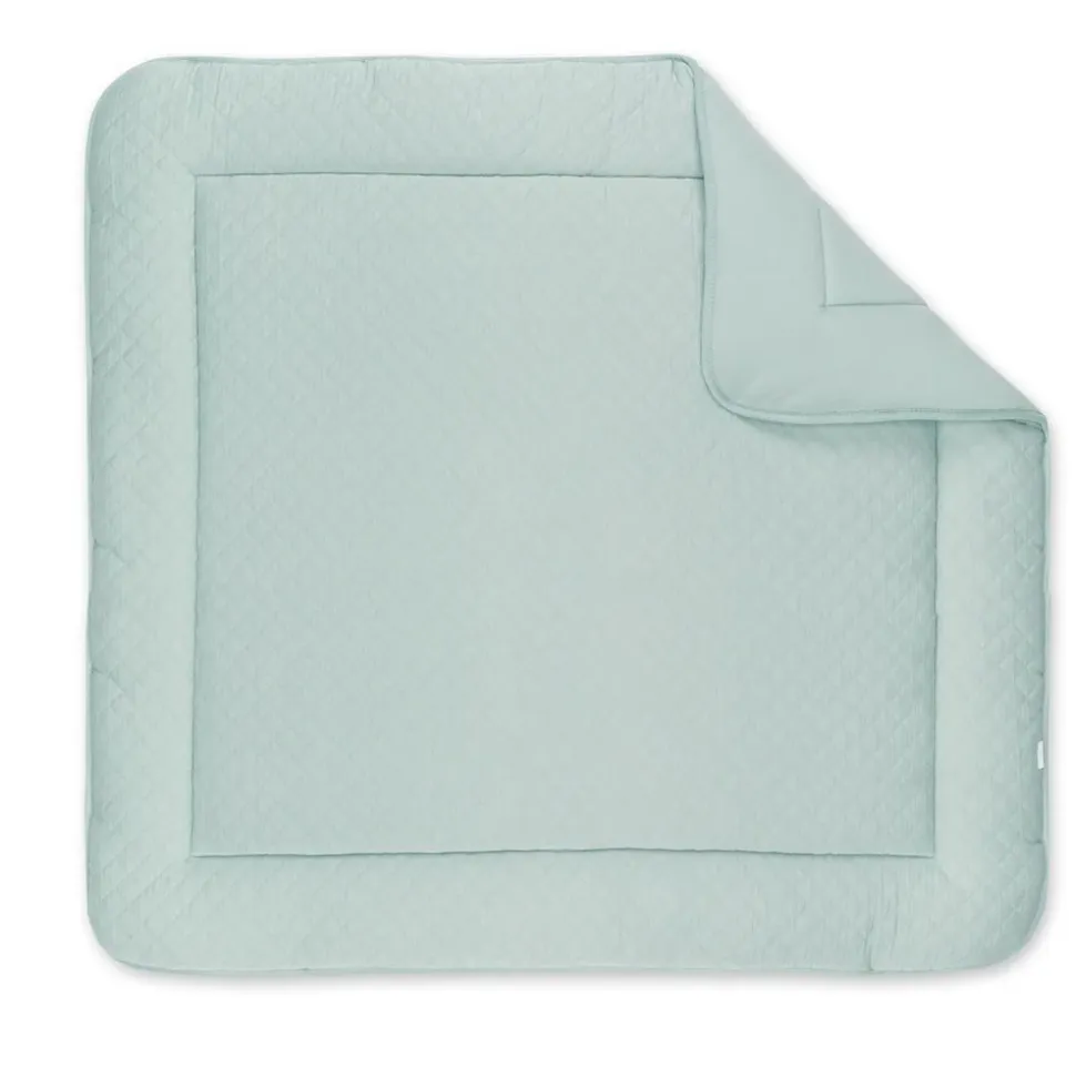 Tapis de parc 100x100 cm quilted jersey lunar