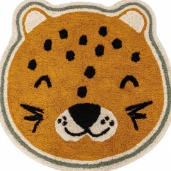 Tapis enfant rond ø90 cm léopard