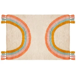 Tapis enfant 100x150 cm arc-en-ciel