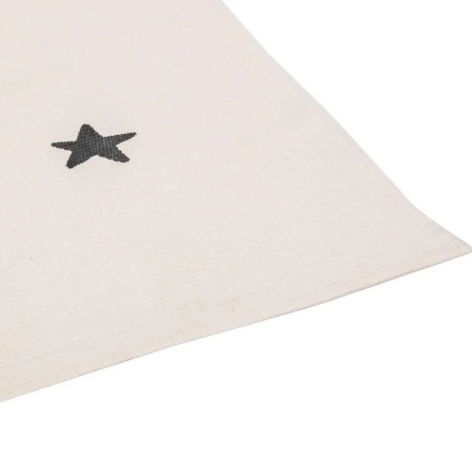 Tapis enfant 80x150 cm marelle blanc