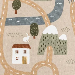 Tapis enfant 100x150 cm route