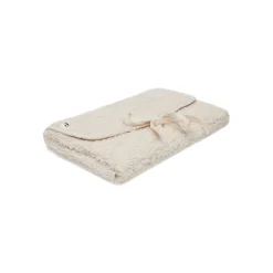Tapis à langer nomade bouclette naturel