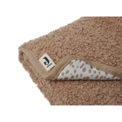 Tapis à langer nomade bouclette biscuit