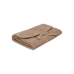 Tapis à langer nomade bouclette biscuit