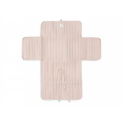 Tapis à langer nomade gaze de coton wild rose