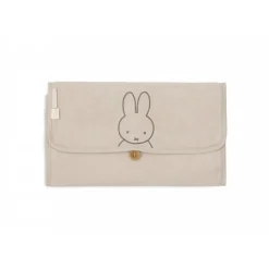 Tapis à langer nomade éponge miffy nougat
