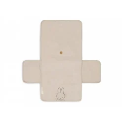 Tapis à langer nomade éponge miffy nougat