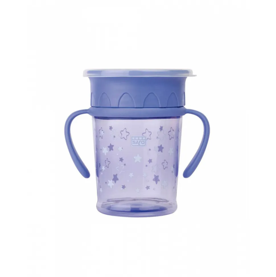 Tasse anti-fuite bleu