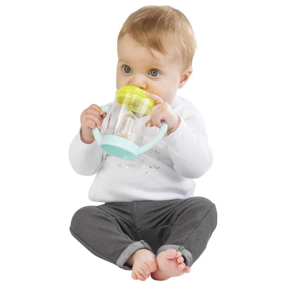 Tasse anti-fuite mascotte sophie la girafe