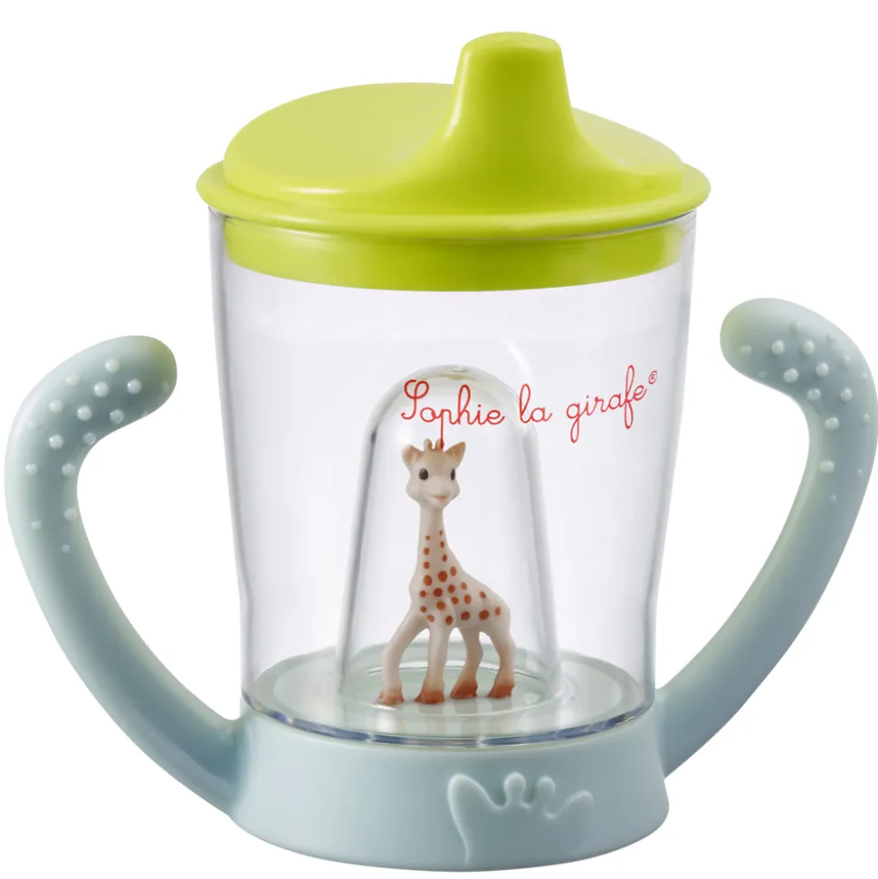 Tasse anti-fuite mascotte sophie la girafe