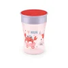 Tasse bébé magic cup - 360 silicone - fille 8m+