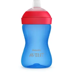 Tasse bec 300 ml bleu et rouge