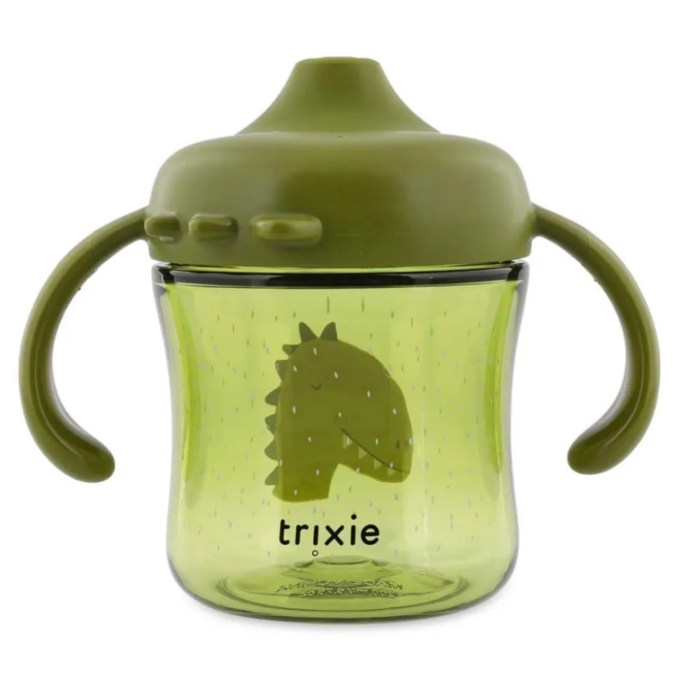Tasse d'apprentissage avec poignées en silicone - mr. dino