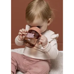 Tasse d'apprentissage avec poignées en silicone - mrs. cat
