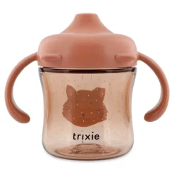 Tasse d'apprentissage avec poignées en silicone - mrs. cat