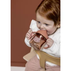 Tasse d'apprentissage avec poignées en silicone - mrs. cat
