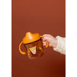 Tasse d'apprentissage avec poignées en silicone - mr. fox