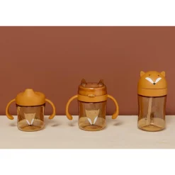 Tasse d'apprentissage avec poignées en silicone - mr. fox