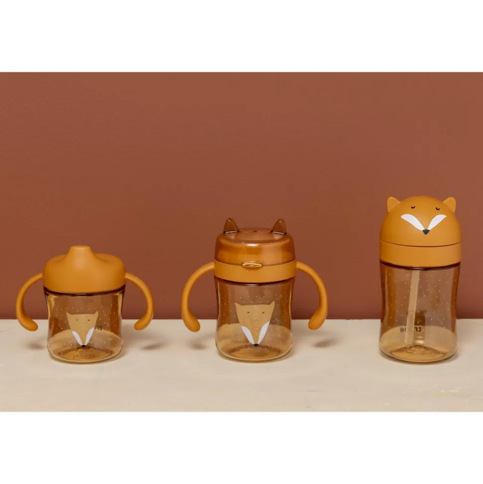 Tasse d'apprentissage avec poignées en silicone - mr. fox