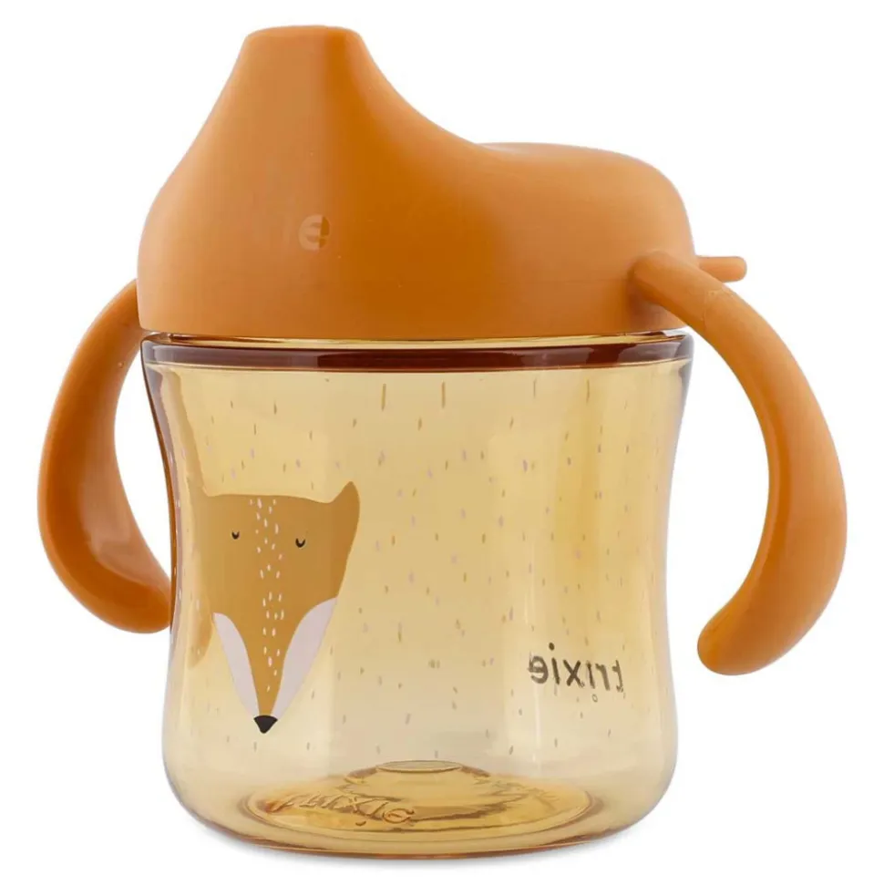 Tasse d'apprentissage avec poignées en silicone - mr. fox