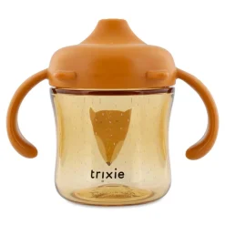 Tasse d'apprentissage avec poignées en silicone - mr. fox