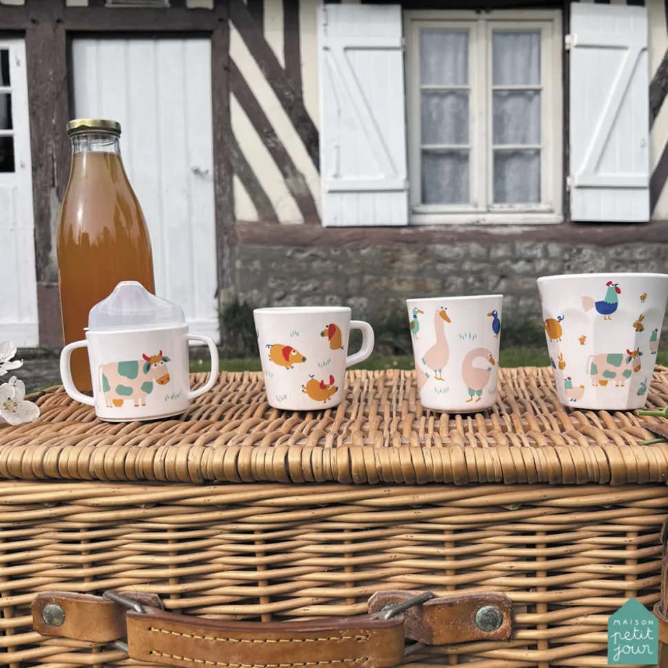 Tasse d'apprentissage bébé la ferme
