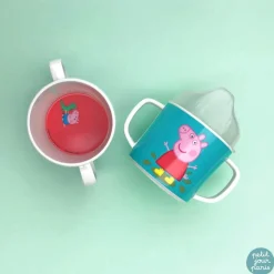 Tasse d'apprentissage bébé peppa pig