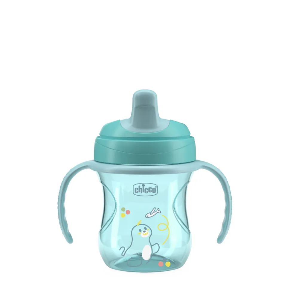 Tasse d'apprentissage bleu