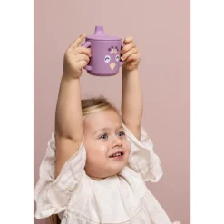 Tasse d'apprentissage en silicone - mrs. peacock