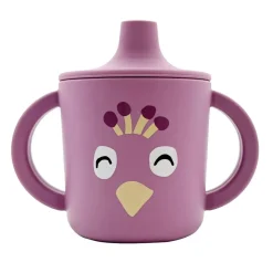 Tasse d'apprentissage en silicone - mrs. peacock
