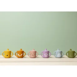 Tasse d'apprentissage en silicone - mrs. peacock