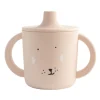 Tasse d'apprentissage en silicone mrs. rabbit