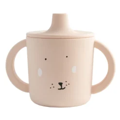 Tasse d'apprentissage en silicone mrs. rabbit