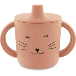 Tasse d'apprentissage en silicone mrs. cat