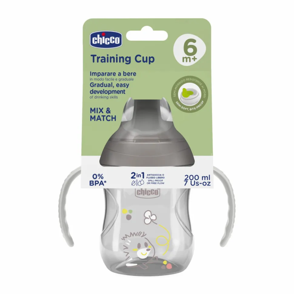 Tasse d'apprentissage gris