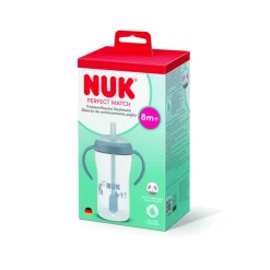 Tasse d'apprentissage paille pm 260ml - 8m+ bleu