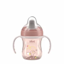 Tasse d'apprentissage rose