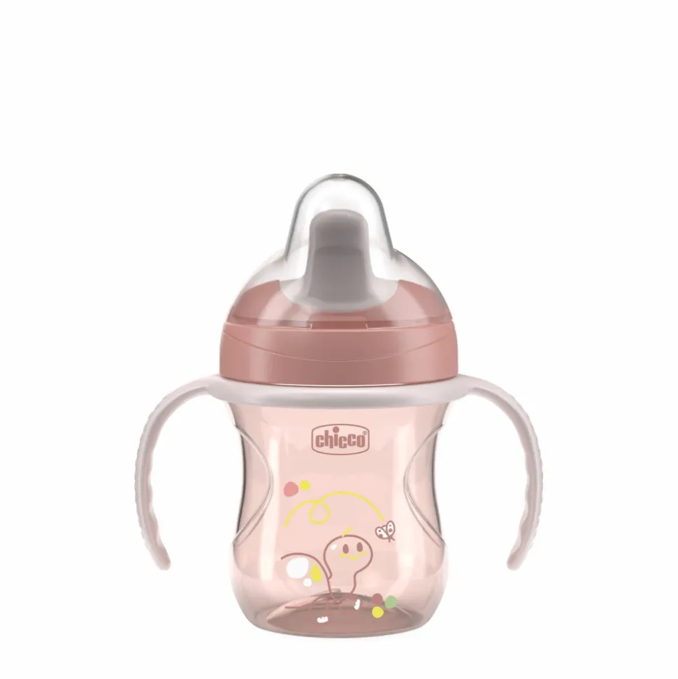 Tasse d'apprentissage rose