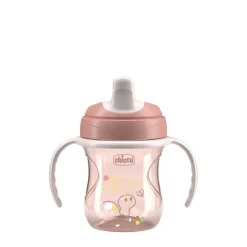 Tasse d'apprentissage rose