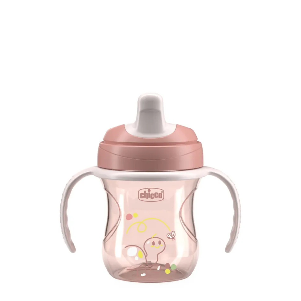 Tasse d'apprentissage rose