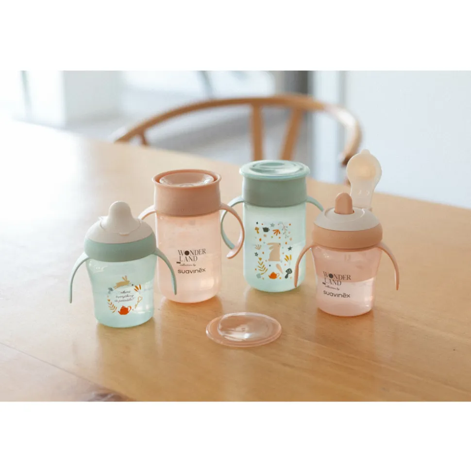 Tasse d'apprentissage 360° wonderland 340 ml rose