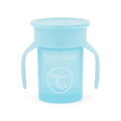 Tasse 360 degrés 230ml bleu pastel - 6m+
