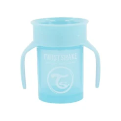 Tasse 360 degrés 230ml bleu pastel - 6m+