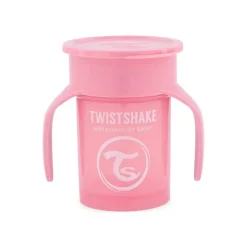 Tasse 360 degrés 230ml rose pastel - 6m+